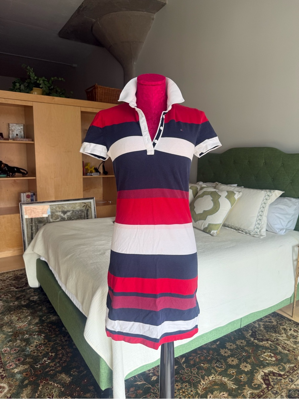 Tommy Hilfiger Classic Striped Polo Dress